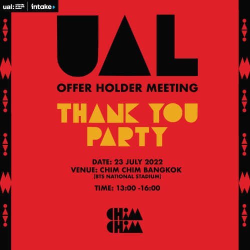 UAL Thailand Offer Holder Meeting